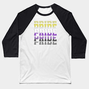 NONBINARY PRIDE Baseball T-Shirt